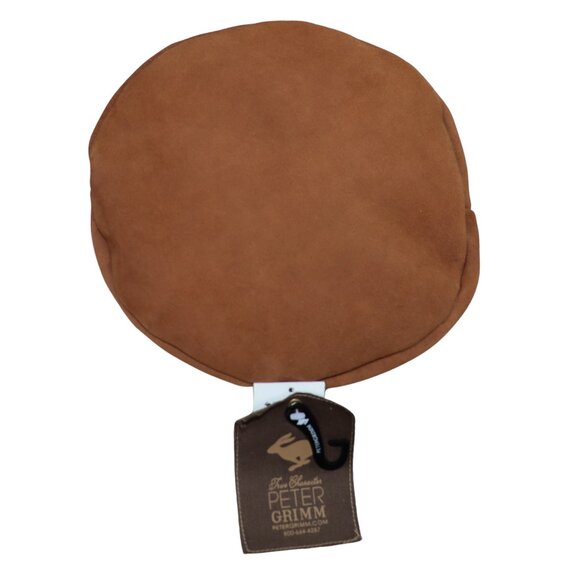 Peter Grimm Lila Geniune Leather Captain Sailor Cap NWT Rust - Pick Size - Picture 3 of 4